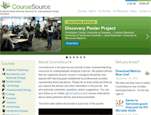 Tablet Screenshot of coursesource.org